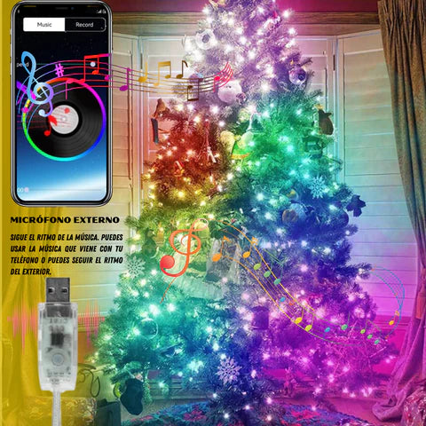 🎄Luces navideñas con RGB🌈