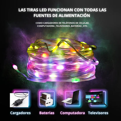 🎄Luces navideñas con RGB🌈