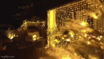 🌟Luces navideñas cortina con panel solar🎄