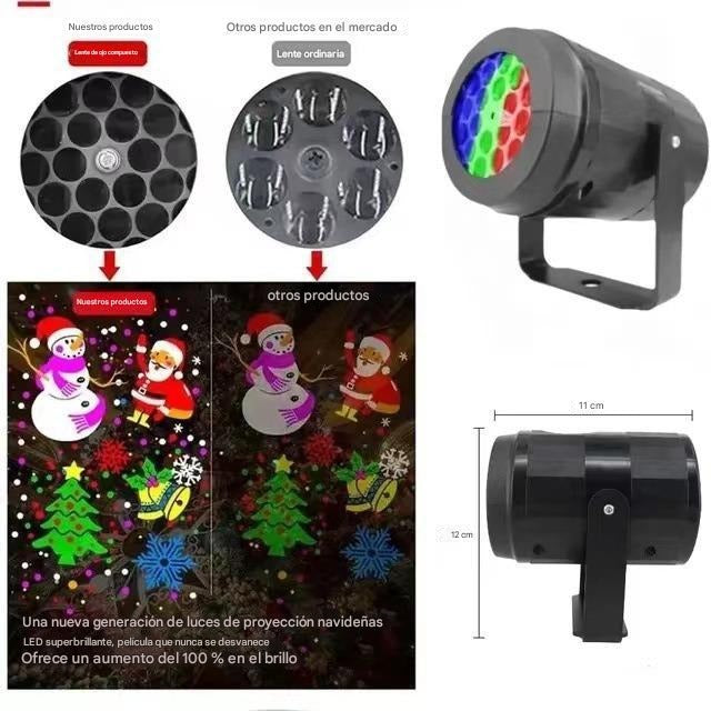 Proyector de luces de Navidad 🎄