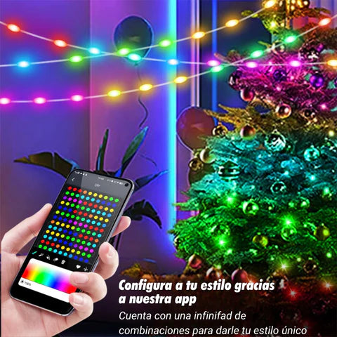 🎄Luces navideñas con RGB🌈
